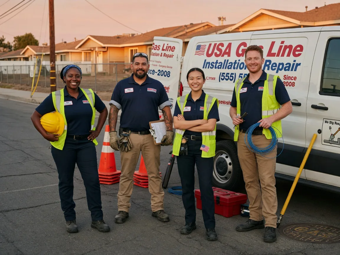 Gas Line Installation company in Van Buren, IN